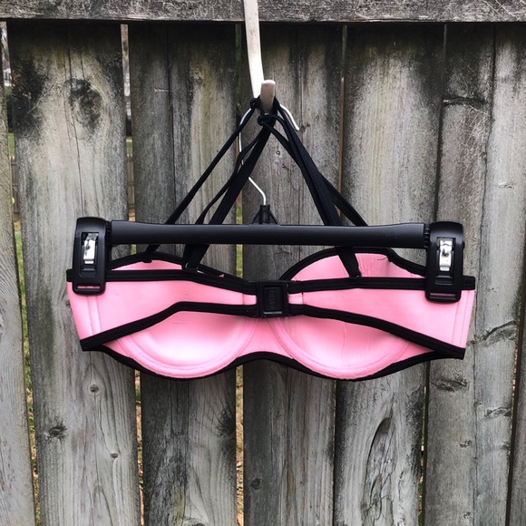 Triangl bikini (top only) Milly Candy Pink neoprene S 4 - Picture 7 of 13
